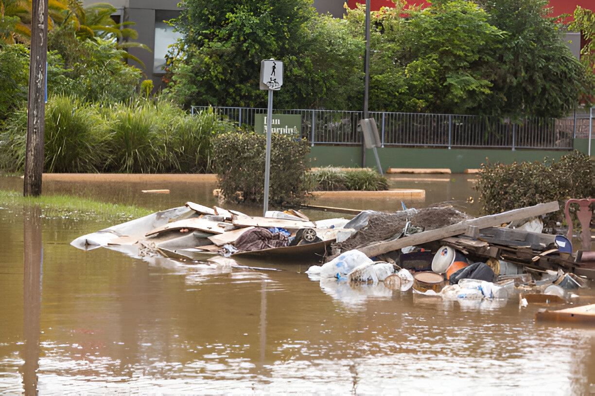 banjir karena sampah