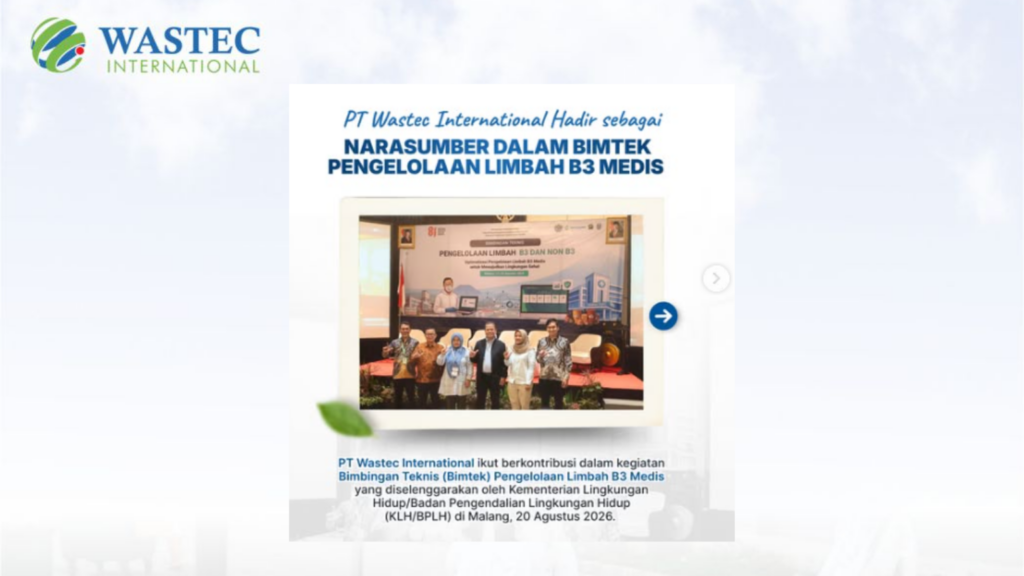 Bimtek Pengelolaan Limbah B3